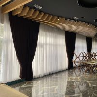 Restoran üçün pərdə, satış və quraşdırma, Türkiyə istehsalı parçalar, otel və ofis pərdələri, jalüz sifarişi. Anbardan kataloqların çatdırılması.