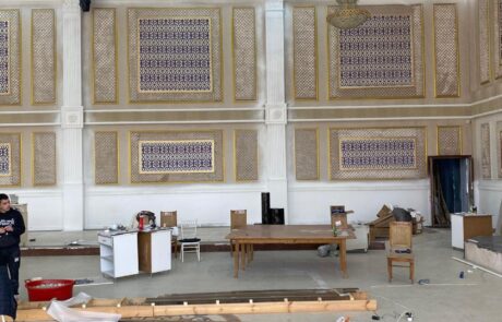 Restoran pərdəsi, restoran pərdələri, sifarış, tikiş və quraşdırılma2