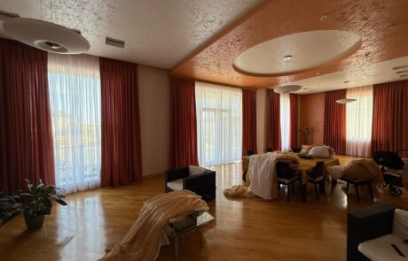 Pərdə modelləri, kreativ yanaşma, hər bir təmirin son mərhələsidir.